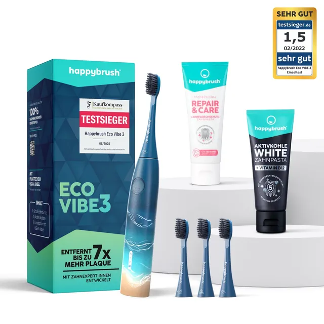 happybrush-influencer-set-ocean-eco-vibe-3-mit-4-b-rsten-2-zahnpasten image 1