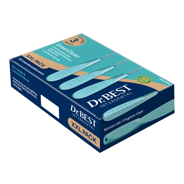 dr-best-greenclean-interdental-size-3-bigpack-interdentalb-rsten-30-st-ck image 1