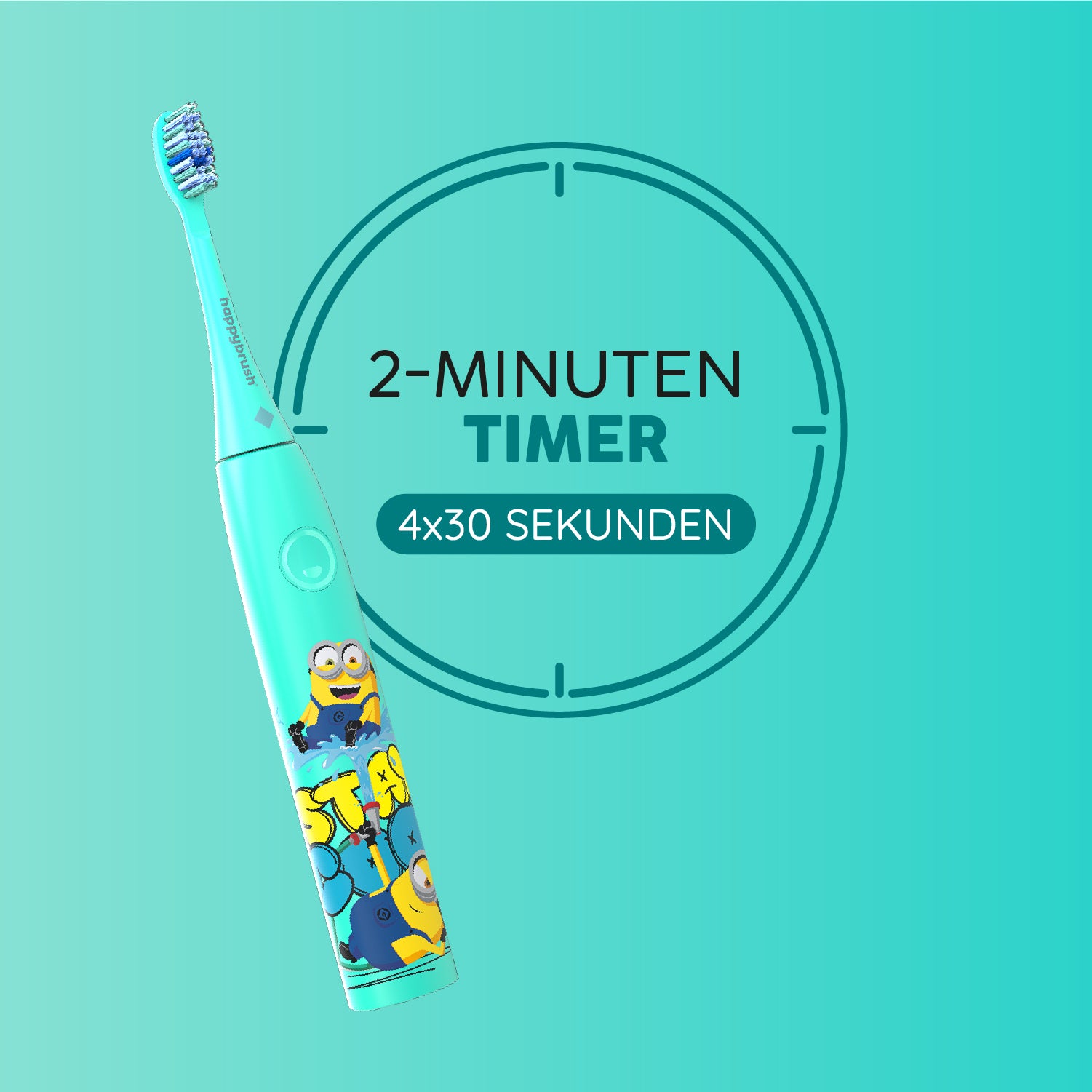 happybrush-eco-vibe-junior-minions-kinder-schallzahnb-rste image 4