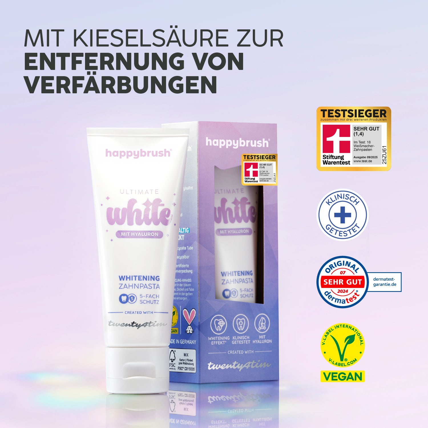 happybrush-zahnpasta-probierset-mittel-4er-pack-75ml image 2