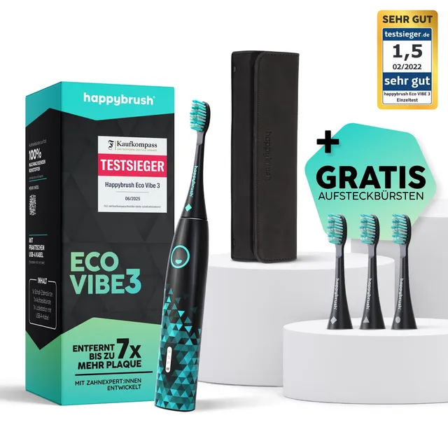 happybrush-eco-vibe-3-schallzahnb-rste-black-mint image 1