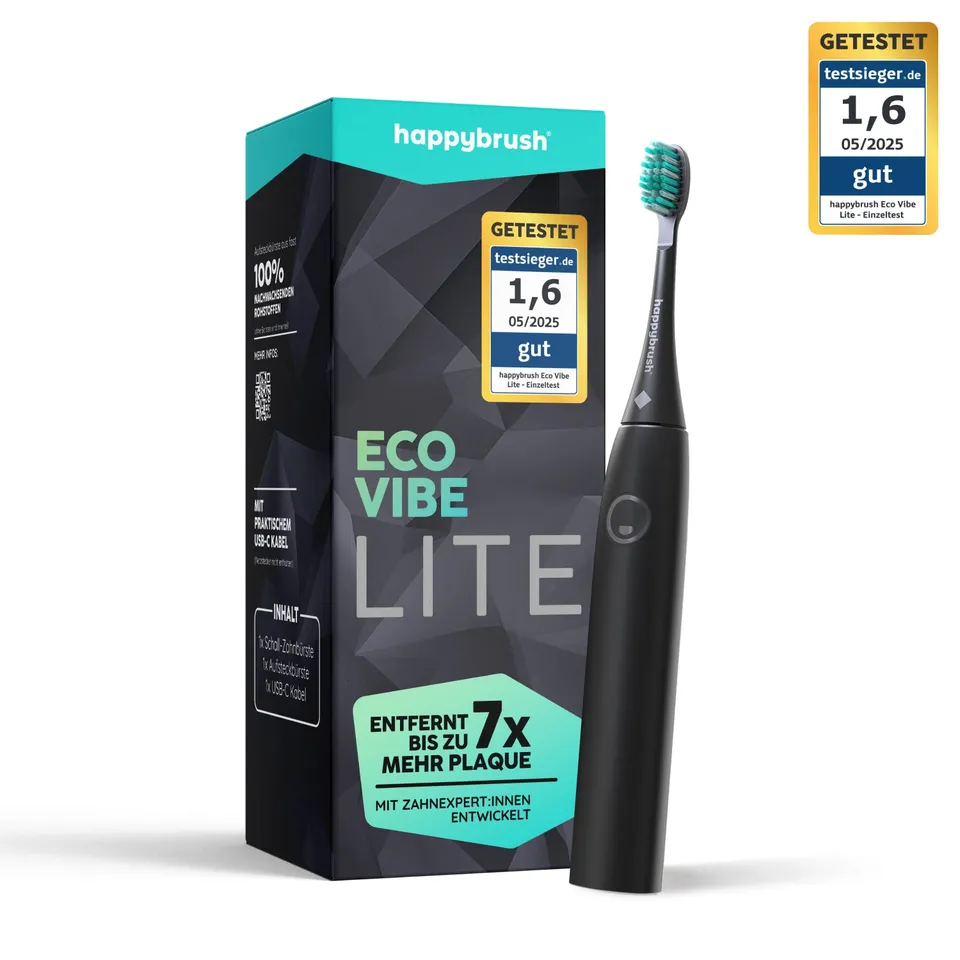 happybrush-eco-vibe-lite-schallzahnb-rste-allblack image 1