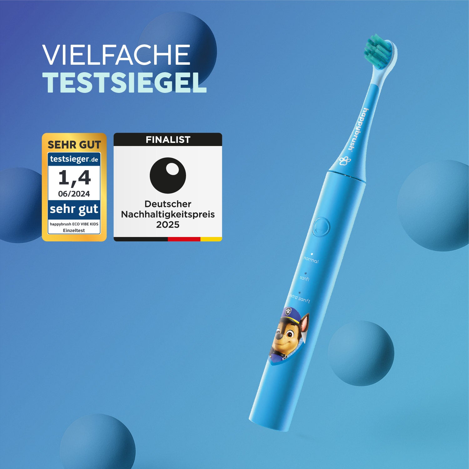happybrush-eco-vibe-kids-elektrische-kinderzahnb-rste-paw-patrol image 2
