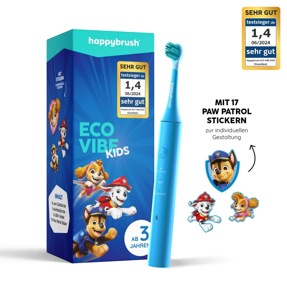 happybrush-eco-vibe-kids-elektrische-kinderzahnb-rste-paw-patrol image 1