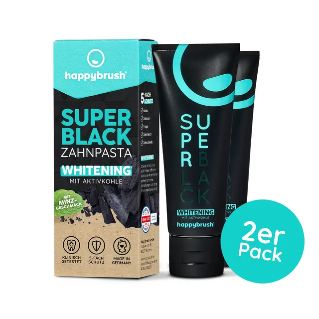 happybrush-superblack-whitening-zahnpasta-75-ml image 1