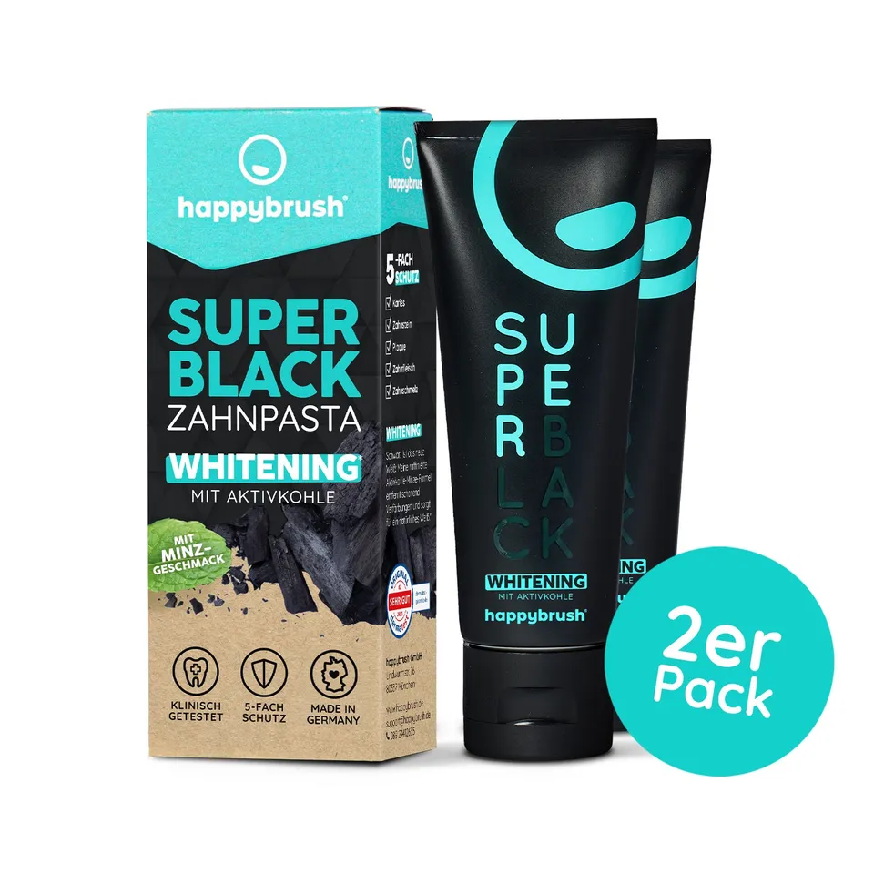 happybrush-superblack-whitening-zahnpasta-75-ml image 1