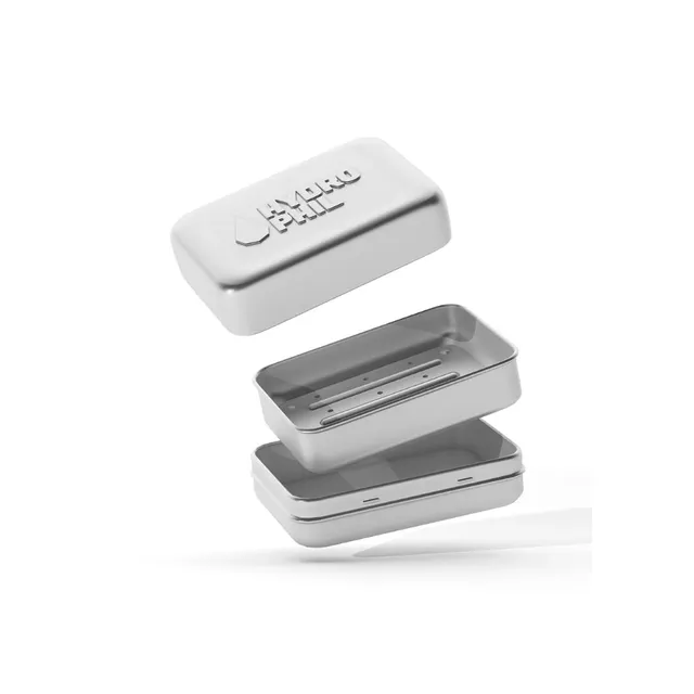 hydrophil-seifendose-aluminium-10x6-5x3-5-cm-2er-pack image 1