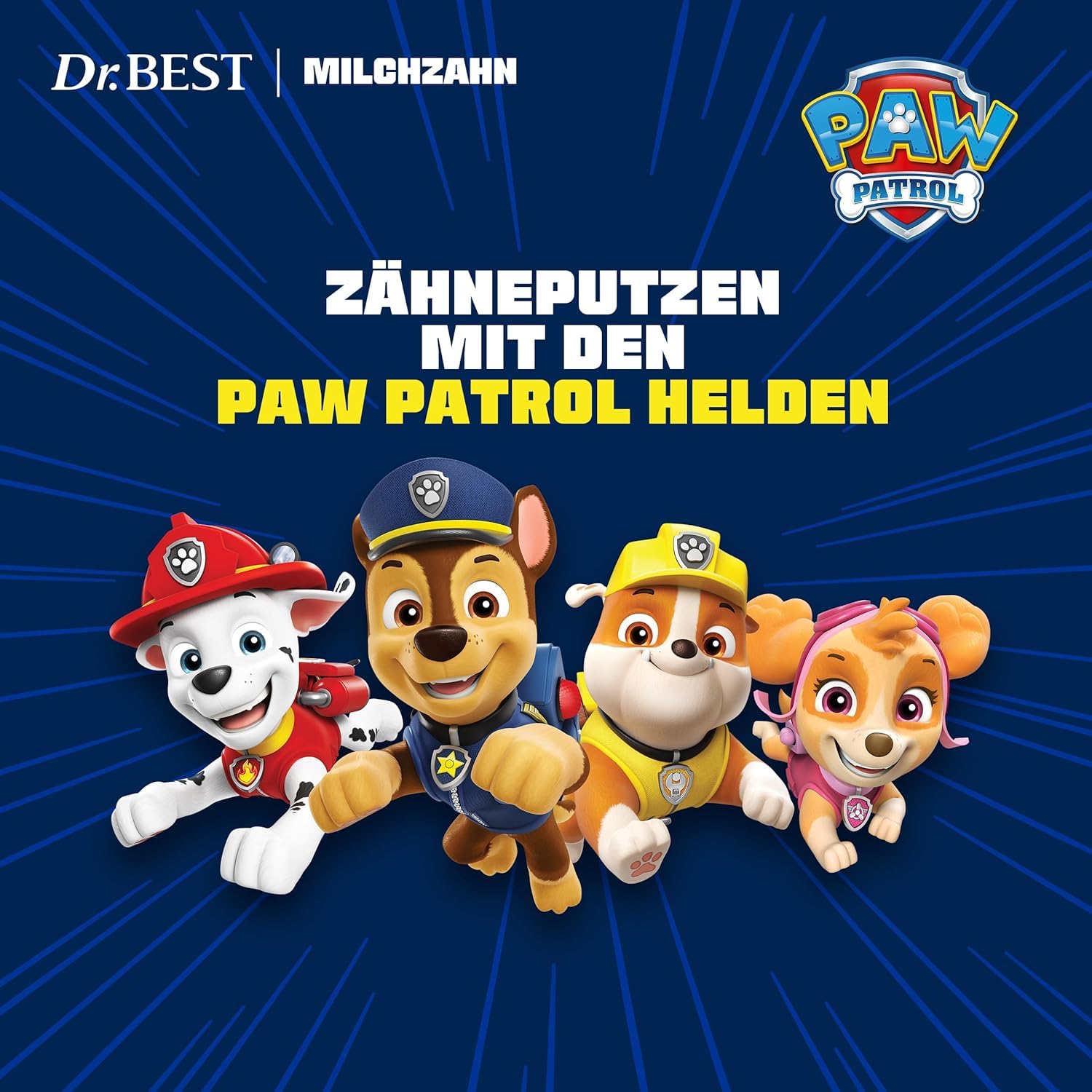 dr-best-paw-patrol-zahnb-rste-weich-mit-reisekappe-kinderzahnb-rste-3-6-jahre image 2