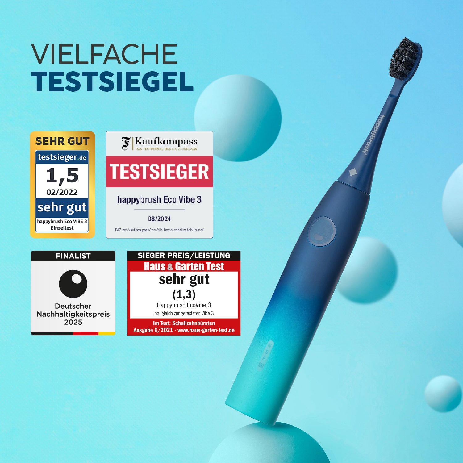 happybrush-eco-vibe-3-schallzahnb-rste-aurora-2 image 2