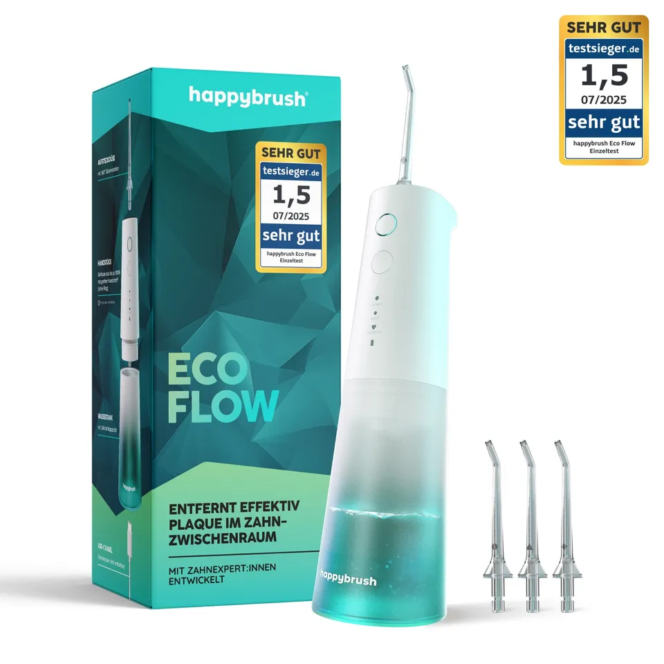 happybrush-eco-flow-munddusche-set image 1