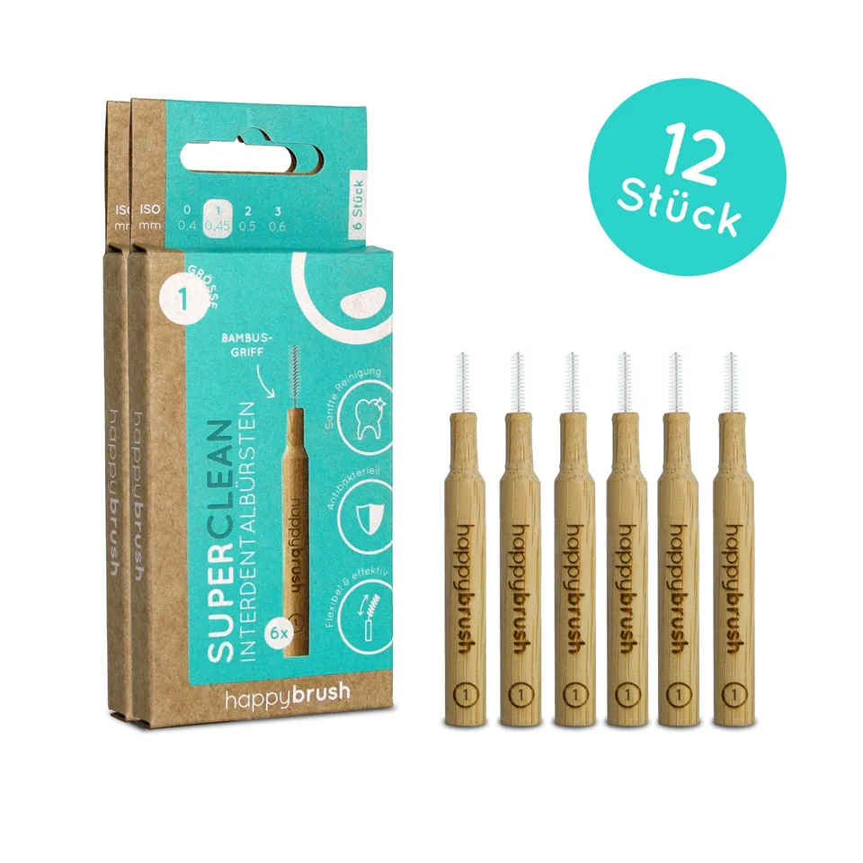 happybrush-superclean-interdentalb-rsten-mit-bambusgriff-iso-1 image 1