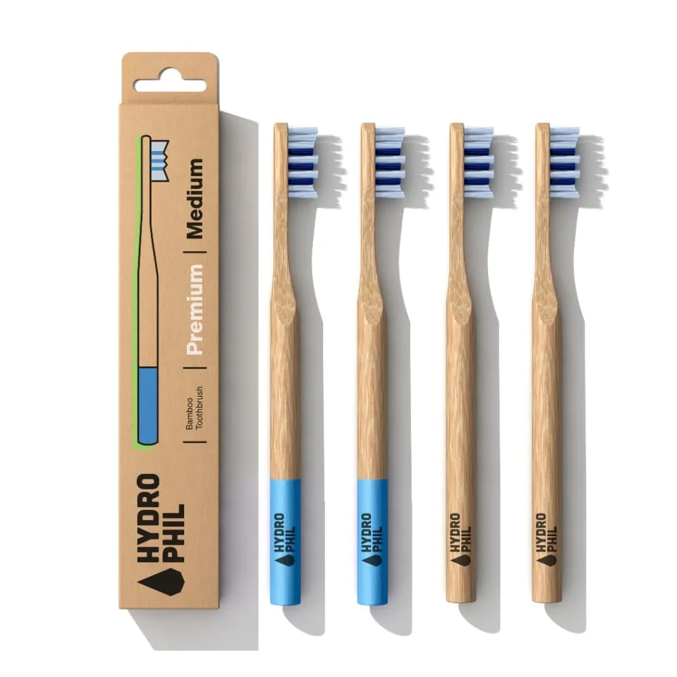 hydrophil-premium-bambuszahnb-rste-medium-4er-pack image 1