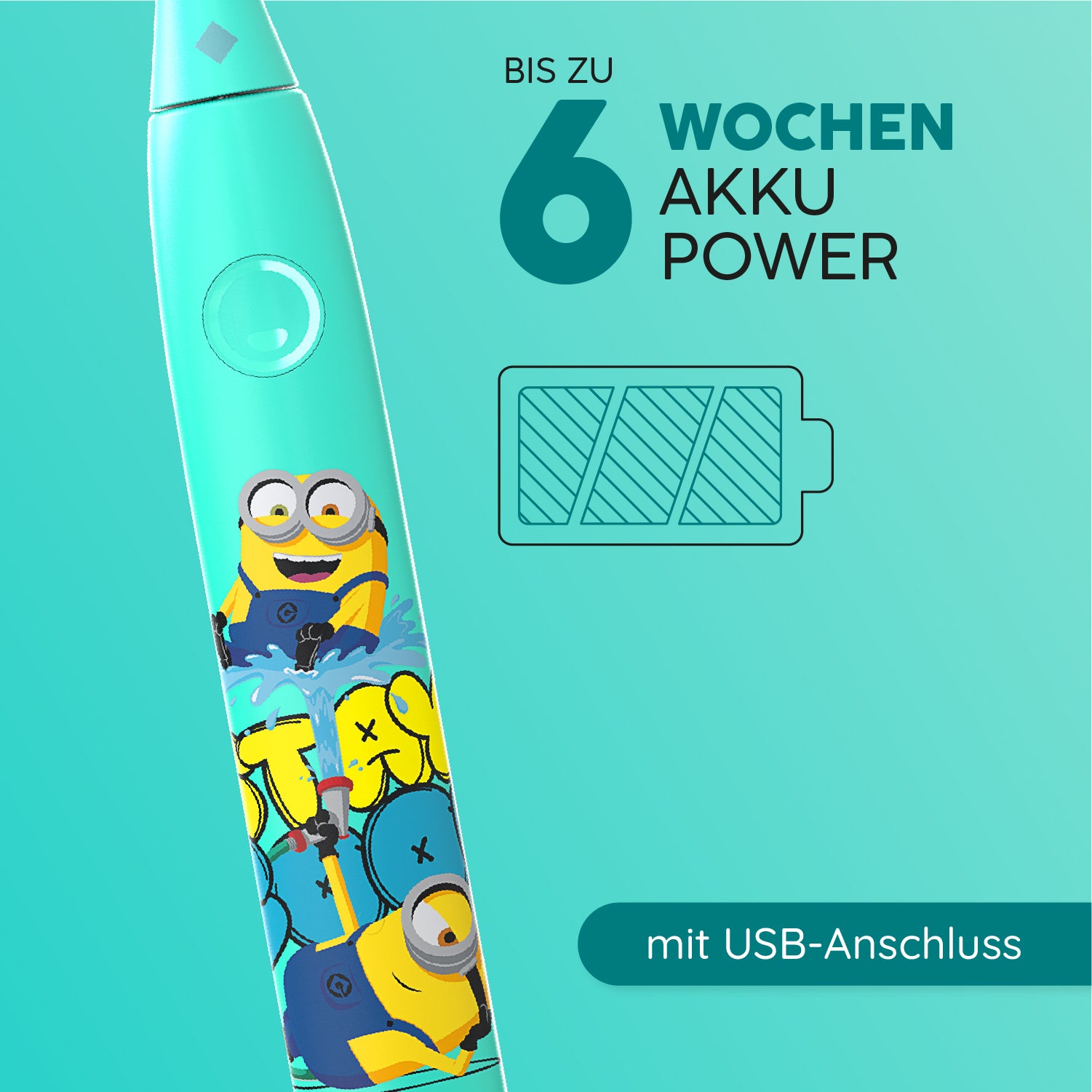 happybrush-eco-vibe-junior-minions-kinder-schallzahnb-rste image 3