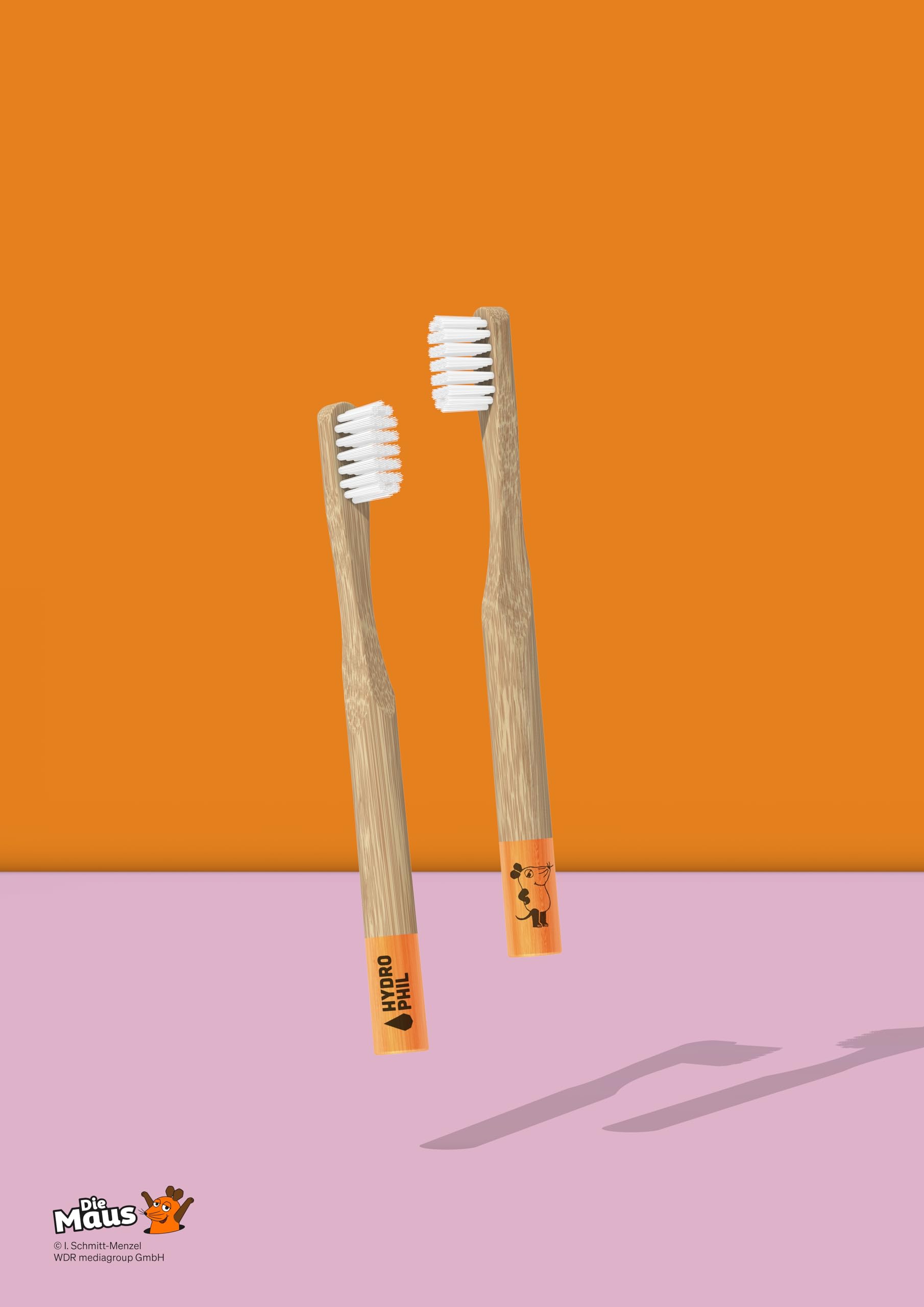 hydrophil-kinder-zahnb-rste-maus-soft-doppelpack-2-st-ck image 2
