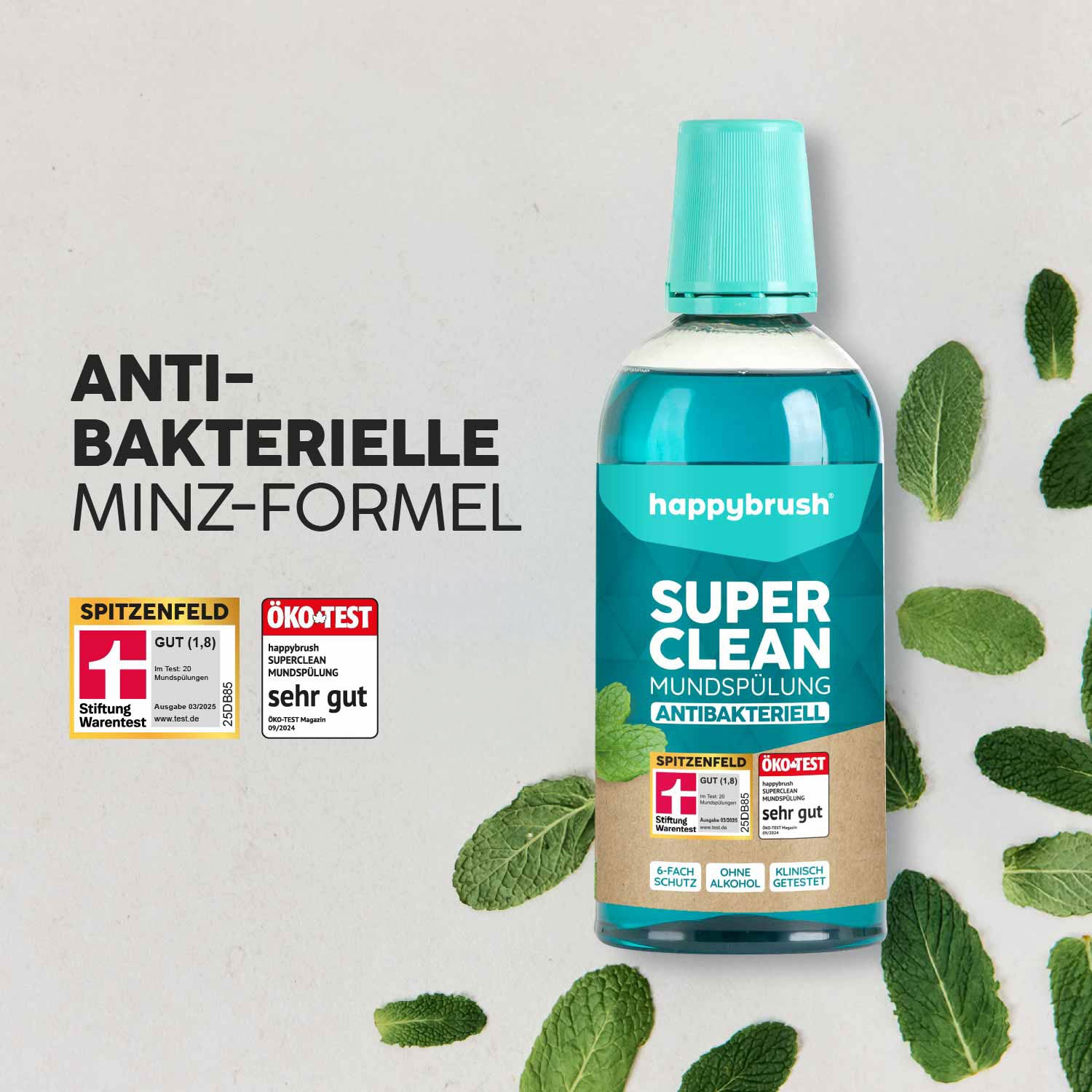 happybrush-superclean-mundsp-lung-doppelpack-2x500ml image 2