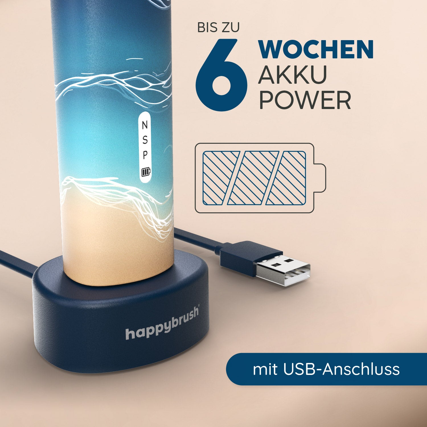 happybrush-eco-vibe-3-schall-zahnb-rste-ocean image 4