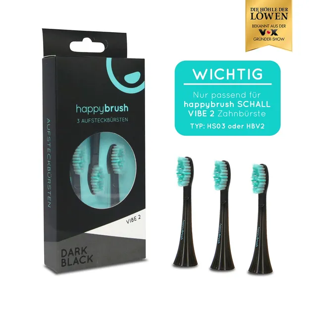 happybrush-vibe-2-aufsteckb-rsten-black image 1