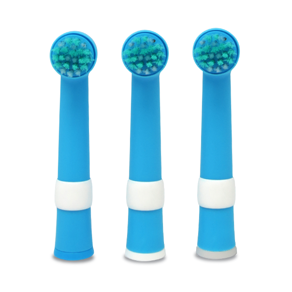 happybrush-eco-r2-aufsteckb-rsten-blau-3er-rotierend image 3