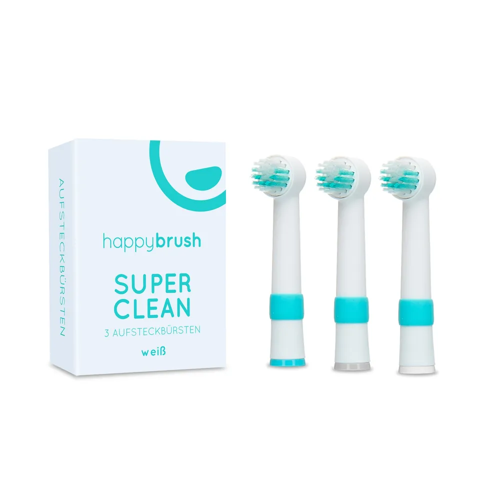 happybrush-aufsteckb-rsten-eco-r2-white-3er-rotierend-mit-aktivkohle image 1