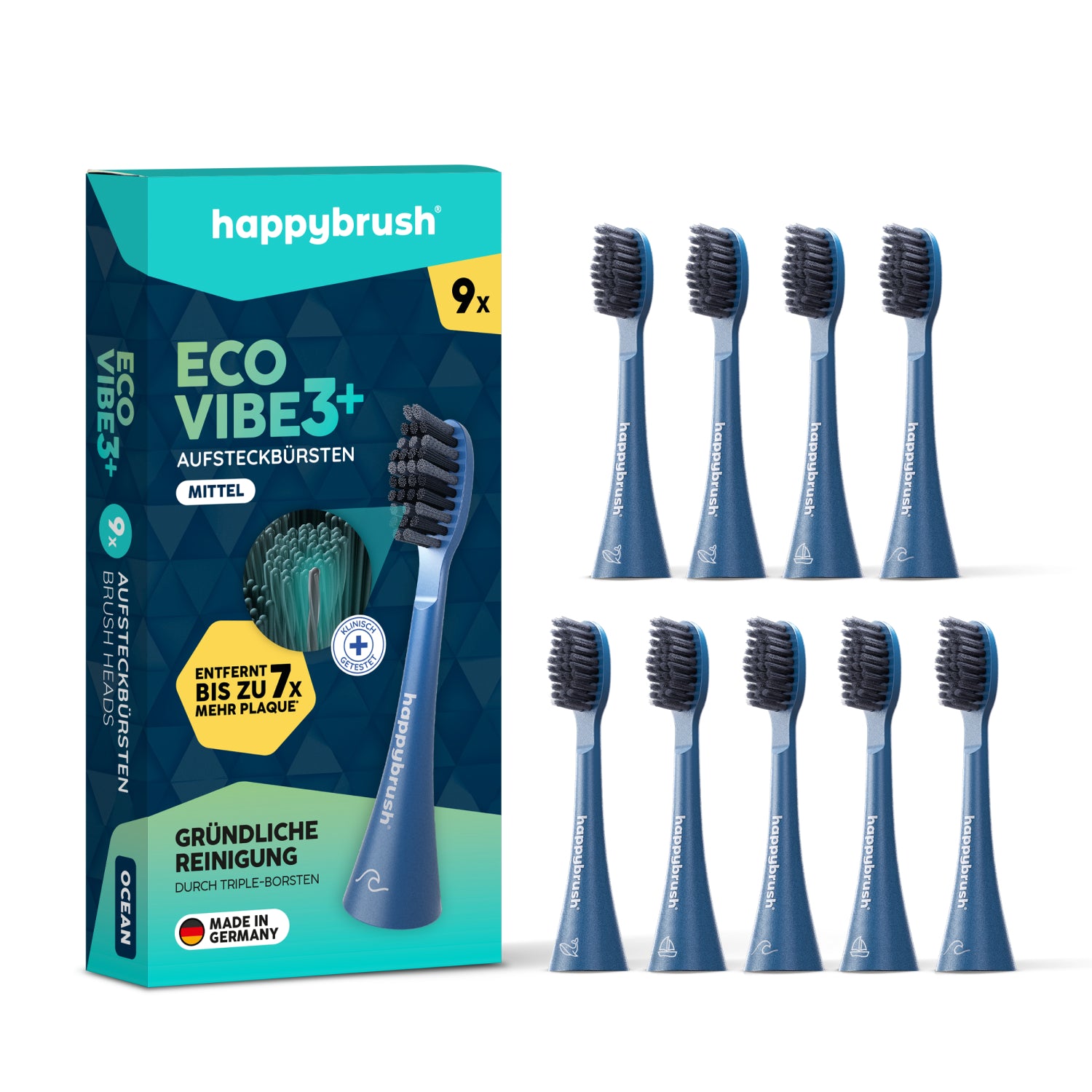 happybrush-eco-vibe-3-aufsteckb-rsten-ocean-aurora-3er-refill-set-schall image 8