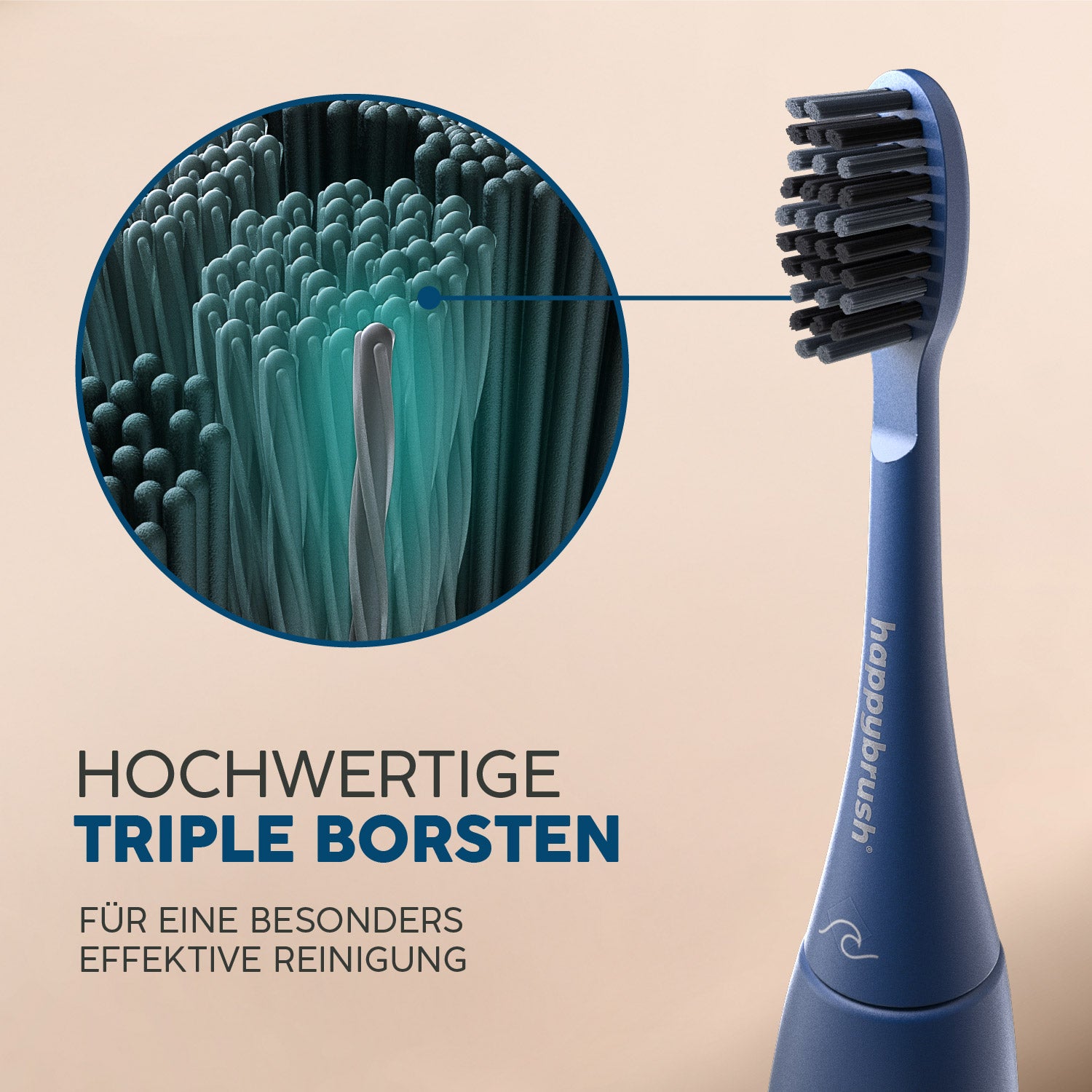 happybrush-eco-vibe-3-aufsteckb-rsten-ocean-aurora-3er-refill-set-schall image 2